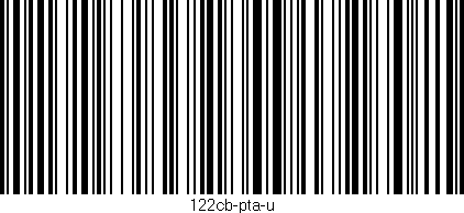 Código de barras (EAN, GTIN, SKU, ISBN): '122cb-pta-u'