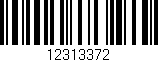 Código de barras (EAN, GTIN, SKU, ISBN): '12313372'
