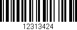 Código de barras (EAN, GTIN, SKU, ISBN): '12313424'