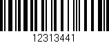 Código de barras (EAN, GTIN, SKU, ISBN): '12313441'