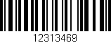 Código de barras (EAN, GTIN, SKU, ISBN): '12313469'