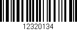 Código de barras (EAN, GTIN, SKU, ISBN): '12320134'