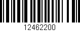 Código de barras (EAN, GTIN, SKU, ISBN): '12462200'