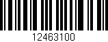 Código de barras (EAN, GTIN, SKU, ISBN): '12463100'