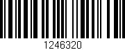 Código de barras (EAN, GTIN, SKU, ISBN): '1246320'