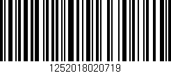 Código de barras (EAN, GTIN, SKU, ISBN): '1252018020719'