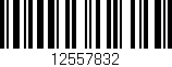 Código de barras (EAN, GTIN, SKU, ISBN): '12557832'