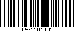 Código de barras (EAN, GTIN, SKU, ISBN): '1256149419992'