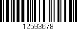Código de barras (EAN, GTIN, SKU, ISBN): '12593678'