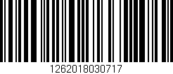 Código de barras (EAN, GTIN, SKU, ISBN): '1262018030717'