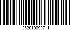 Código de barras (EAN, GTIN, SKU, ISBN): '1262018090711'