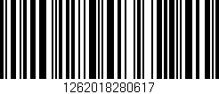 Código de barras (EAN, GTIN, SKU, ISBN): '1262018280617'