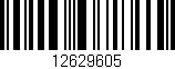 Código de barras (EAN, GTIN, SKU, ISBN): '12629605'