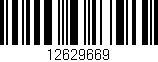 Código de barras (EAN, GTIN, SKU, ISBN): '12629669'