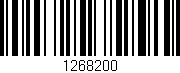 Código de barras (EAN, GTIN, SKU, ISBN): '1268200'