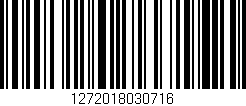 Código de barras (EAN, GTIN, SKU, ISBN): '1272018030716'