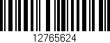 Código de barras (EAN, GTIN, SKU, ISBN): '12765624'