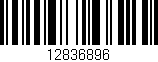 Código de barras (EAN, GTIN, SKU, ISBN): '12836896'
