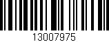 Código de barras (EAN, GTIN, SKU, ISBN): '13007975'