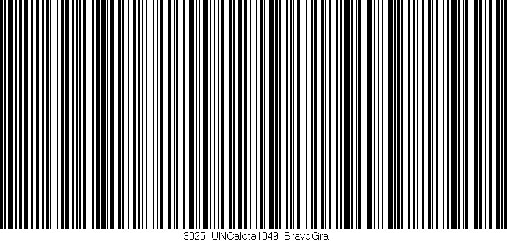 Código de barras (EAN, GTIN, SKU, ISBN): '13025_UNCalota1049_BravoGra'