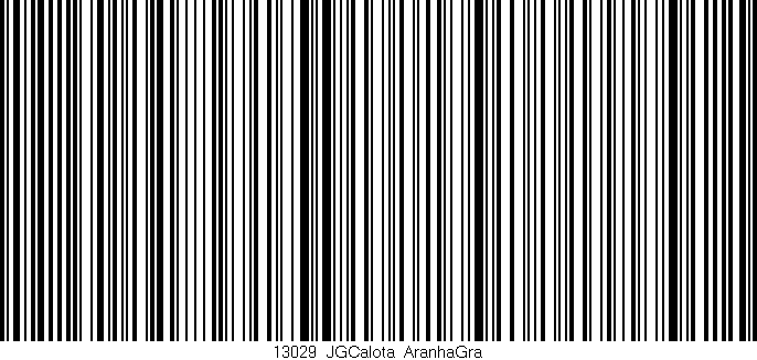Código de barras (EAN, GTIN, SKU, ISBN): '13029_JGCalota_AranhaGra'