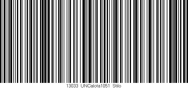 Código de barras (EAN, GTIN, SKU, ISBN): '13033_UNCalota1051_Stilo'