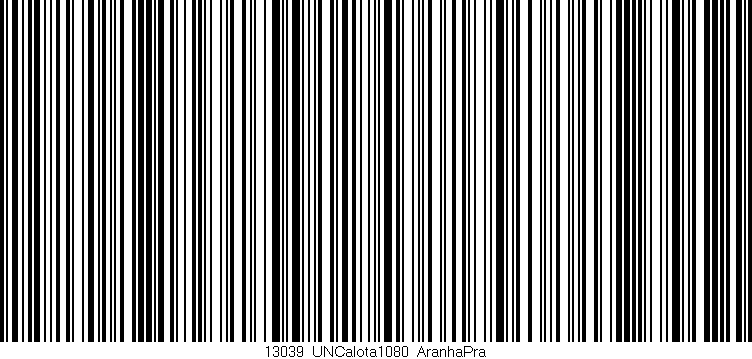 Código de barras (EAN, GTIN, SKU, ISBN): '13039_UNCalota1080_AranhaPra'
