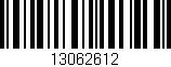 Código de barras (EAN, GTIN, SKU, ISBN): '13062612'