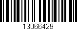 Código de barras (EAN, GTIN, SKU, ISBN): '13066429'