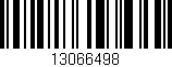Código de barras (EAN, GTIN, SKU, ISBN): '13066498'