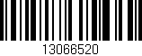 Código de barras (EAN, GTIN, SKU, ISBN): '13066520'