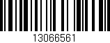 Código de barras (EAN, GTIN, SKU, ISBN): '13066561'