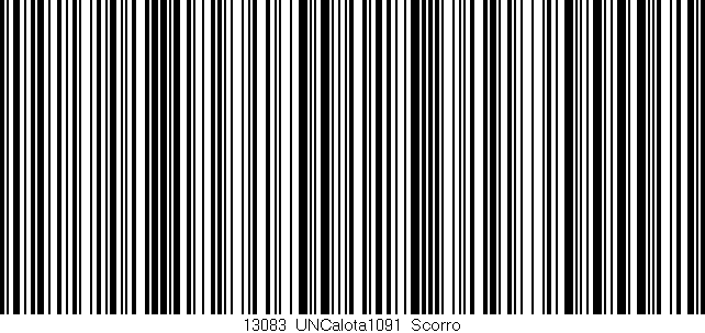 Código de barras (EAN, GTIN, SKU, ISBN): '13083_UNCalota1091_Scorro'
