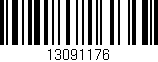 Código de barras (EAN, GTIN, SKU, ISBN): '13091176'