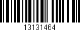Código de barras (EAN, GTIN, SKU, ISBN): '13131464'