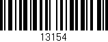Código de barras (EAN, GTIN, SKU, ISBN): '13154'