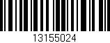 Código de barras (EAN, GTIN, SKU, ISBN): '13155024'