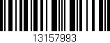 Código de barras (EAN, GTIN, SKU, ISBN): '13157993'