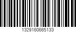Código de barras (EAN, GTIN, SKU, ISBN): '1329160665133'