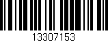 Código de barras (EAN, GTIN, SKU, ISBN): '13307153'