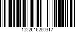 Código de barras (EAN, GTIN, SKU, ISBN): '1332018280617'