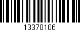 Código de barras (EAN, GTIN, SKU, ISBN): '13370106'