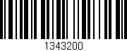 Código de barras (EAN, GTIN, SKU, ISBN): '1343200'