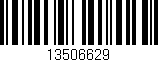 Código de barras (EAN, GTIN, SKU, ISBN): '13506629'