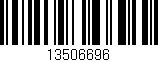 Código de barras (EAN, GTIN, SKU, ISBN): '13506696'