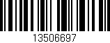 Código de barras (EAN, GTIN, SKU, ISBN): '13506697'