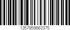 Código de barras (EAN, GTIN, SKU, ISBN): '1357859663375'