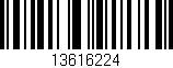 Código de barras (EAN, GTIN, SKU, ISBN): '13616224'