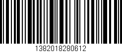 Código de barras (EAN, GTIN, SKU, ISBN): '1382018280612'