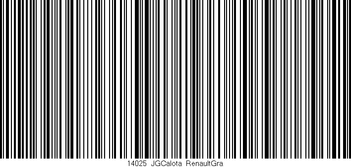 Código de barras (EAN, GTIN, SKU, ISBN): '14025_JGCalota_RenaultGra'